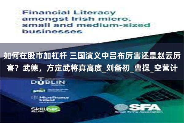如何在股市加杠杆 三国演义中吕布厉害还是赵云厉害？武德，方定武将真高度_刘备初_曹操_空营计